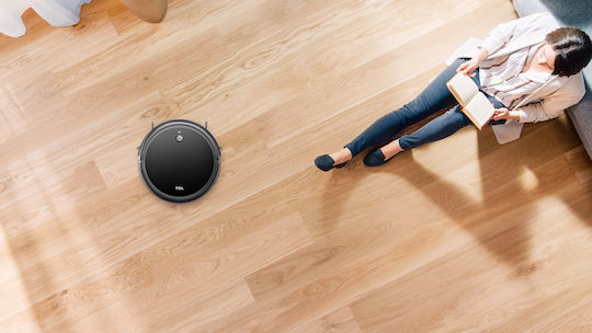 TCL Sweeva 2000 Aspirator Robot cu Navigare Inteligentă și Putere de Aspirație 2000Pa Albă