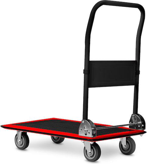 Humberg Transport Trolley Foldable for Weight Load up to 300kg Black