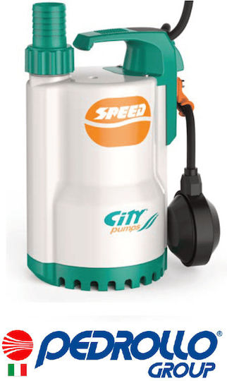 City Pumps Μονοφασική Αντλία Ακαθάρτων / Λυμάτων 0.75hp με Φλοτέρ 48TIPX13A1U