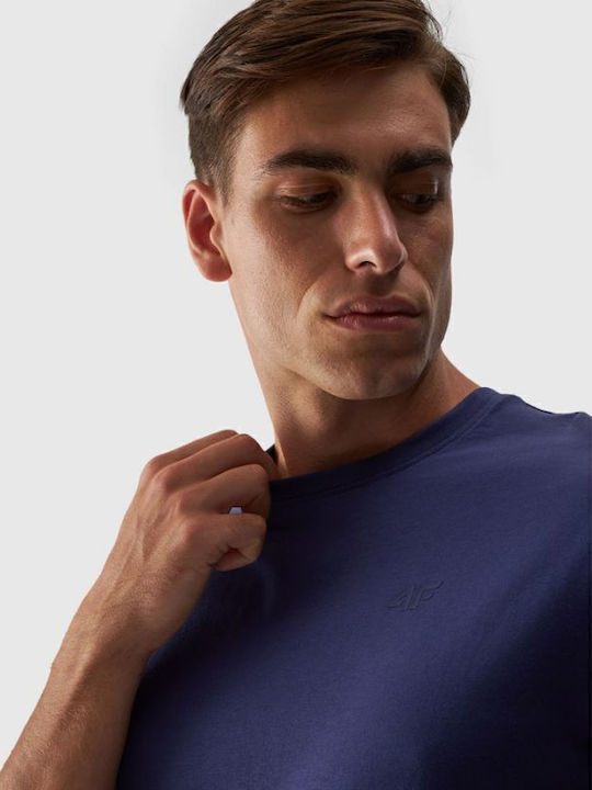 T-shirt Navy Μπλε