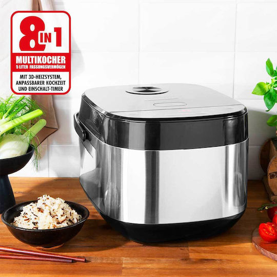 Gastroback Πολυμάγειρας 790W με Χωρητικότητα 5lt Ασημί