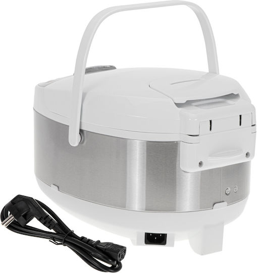 Adler Πολυμάγειρας 700W με Χωρητικότητα 3.25lt Λευκός