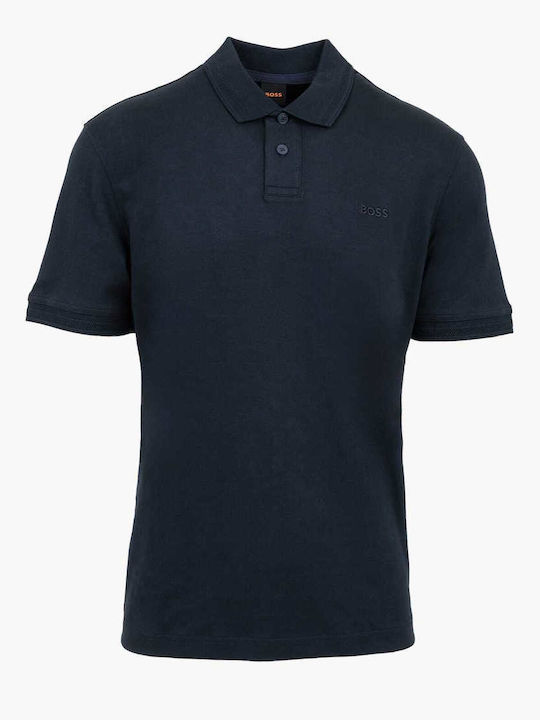 Polo Short Sleeve Blouse Navy Blue