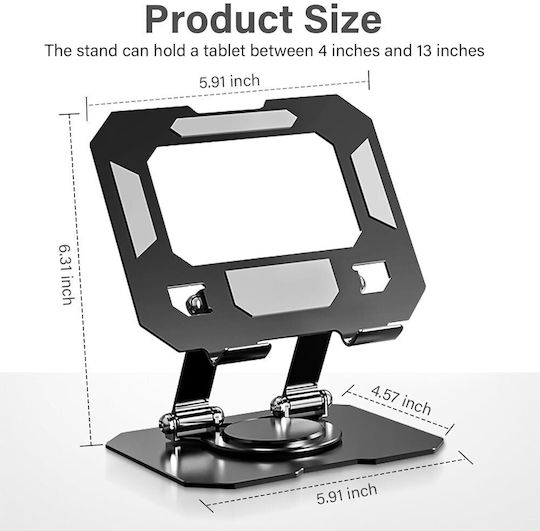 CF-013 Tablet Stand Desktop Black