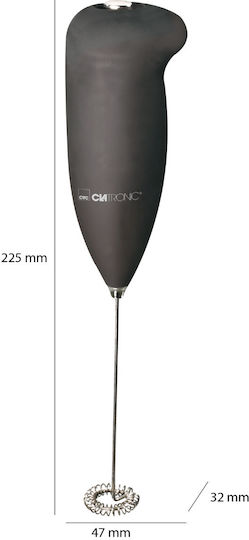 Clatronic MS 3089 Spumieră de cafea Baterie de mână Negru