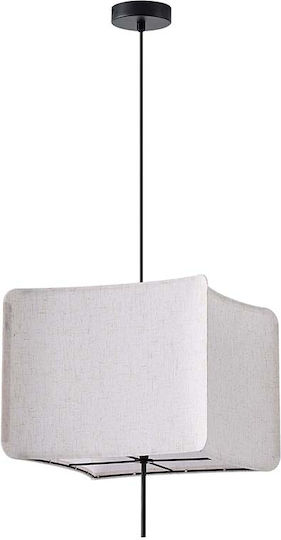 Eurolamp Toscany Ceiling Light Beige with E27 Socket 48x48x48cm