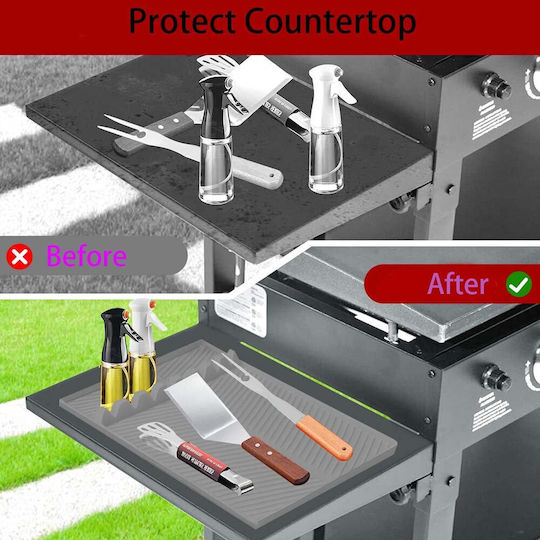 External Shelf Protector for Grill