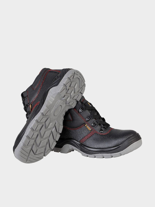 Toledo Bs Pantofi de Lucru Siguranță Negri S1