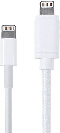 OWC Regular USB to Lightning Cable Λευκό 2m (NWTCBLUSBL2MW)