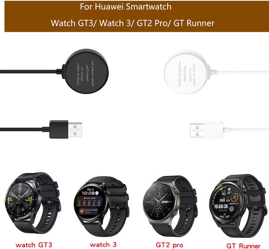 Huawei Φορτιστής για Huawei Watch GT3 Λευκός