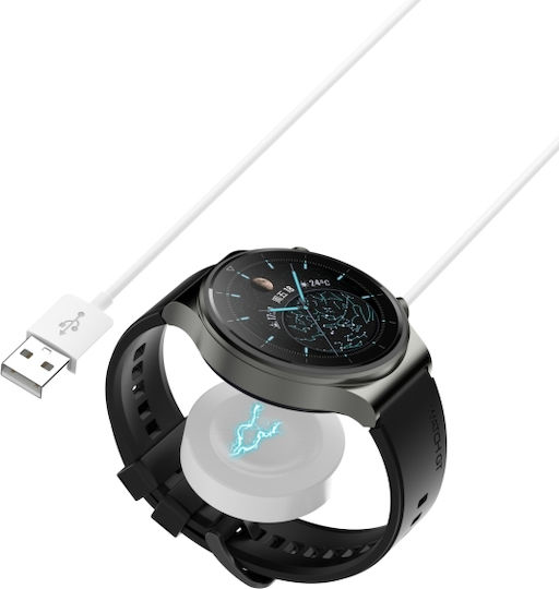 Charging Base Magnet Huawei Wearable Charger Huawei Watch 3 Pro Whiteς
