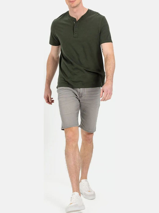 Henley T-shirt Khaki