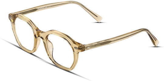 Blue Light Computer Glasses Capri Champagne