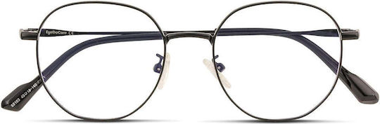 Blue Light Glasses Soho Gunmetal Grey
