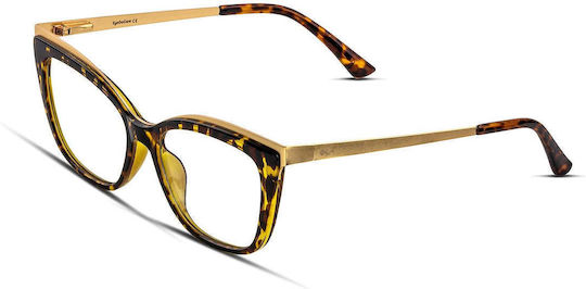 Blue Light Computer Glasses Venice Cinnamon Tortoise