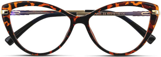 Blue Light Γυαλιά Υπολογιστή Olivia Russet Tortoise