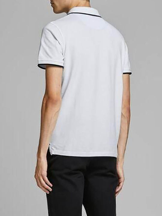 Polo T-shirt White/black