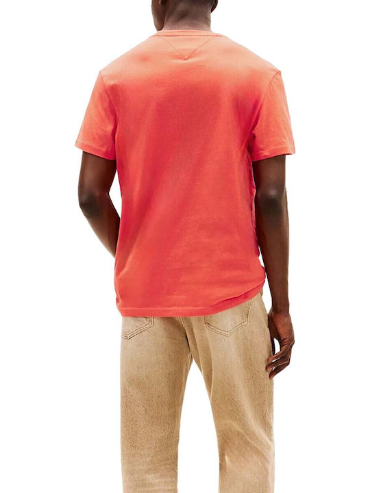 Tommy Hilfiger Flag T-shirt Bright Vermillion