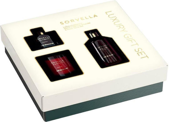 Sorvella Σετ Αρωματικών Χώρου με Άρωμα Γιασεμί 170gr 120ml