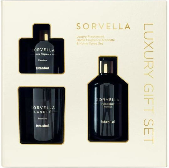 Sorvella Set Parfum de Cameră cu Aromă Scorțișoară 170gr 120ml