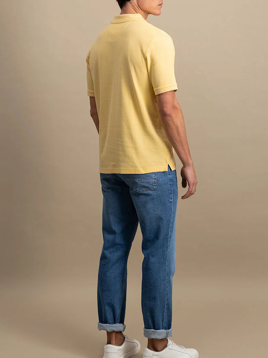 Polo Short Sleeve Blouse Yellow