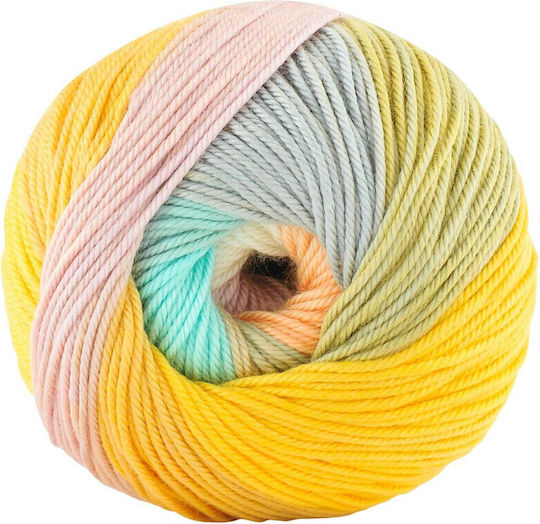 Kamgarn Papatya Sundae 04 Multicolour Knitting Yarn