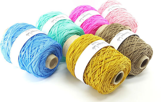Eros 300 g Griechisches Economisches Strickgarn für Taschen Fuchsien