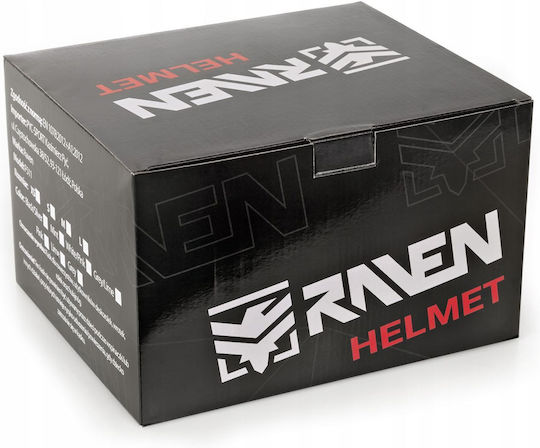 Cască De Protecție Skate Raven F511 Alb Roz S 54-56