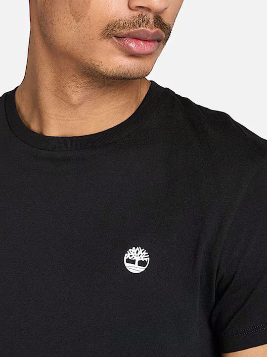 Dunstan River Men's Undershirts Short-sleeved in Black Color 3Pack