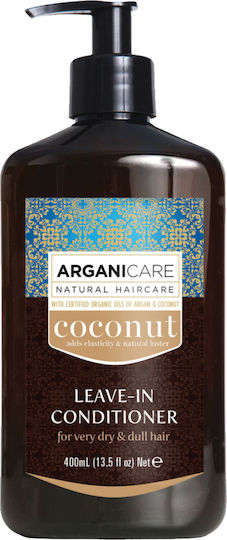Arganicare Leave-In-Conditioner Wiederaufbau/Pflege für Trocken Haare 400ml