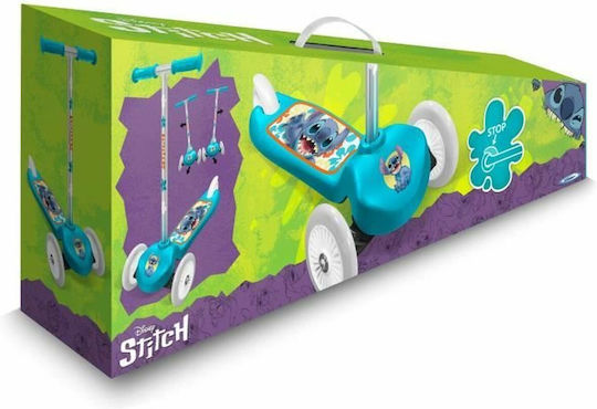 Disney Παιδικό Πατίνι Stitch Τρίτροχο Γαλάζιο