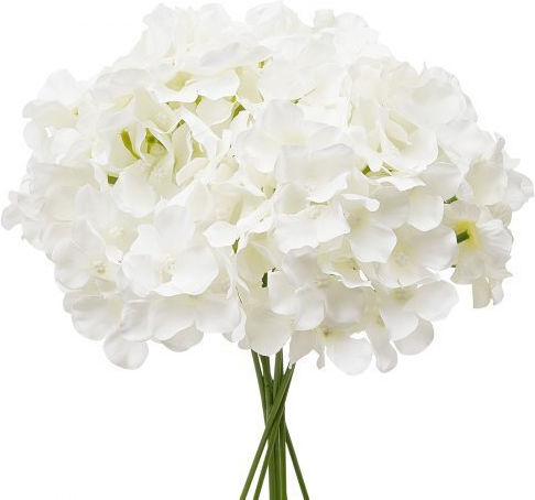 Vevor Decorative Artificial Hydrangea Flowers 305 White Pieces Rzxqbs305pcsv5x1b001v0