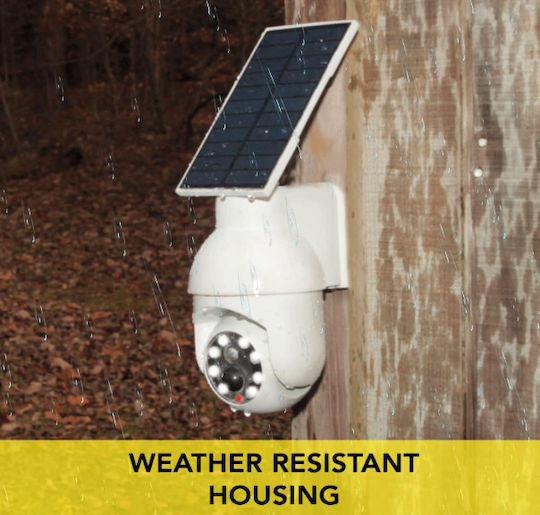 Solar Dummy Surveillance Camera with LED Lighting