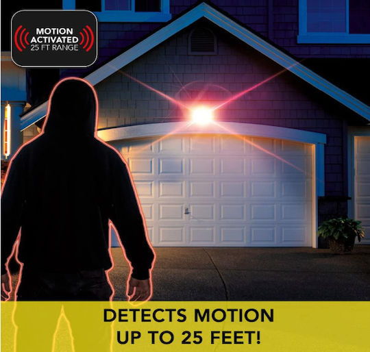 Solar Dummy Surveillance Camera with LED Lighting