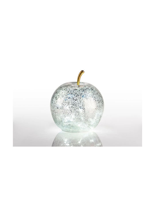 Apple Сребърна Осветена 16 X 16 X 17 См