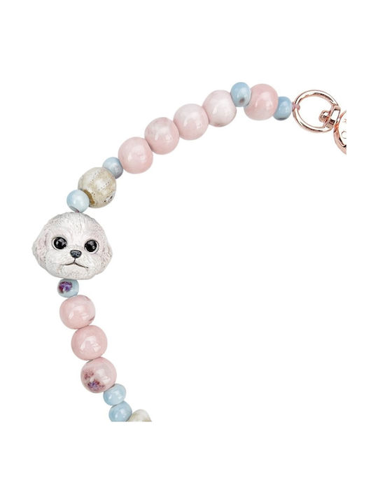 Nimmy Bag Charm Handstrap New Big Eye Cute Pets 2.0 Pink N-xdy-sl-02