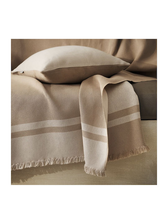 Gofis Home Marian Sofa Throw 2 Seater 2 Sides 180x250cm Ground Beige 336/41