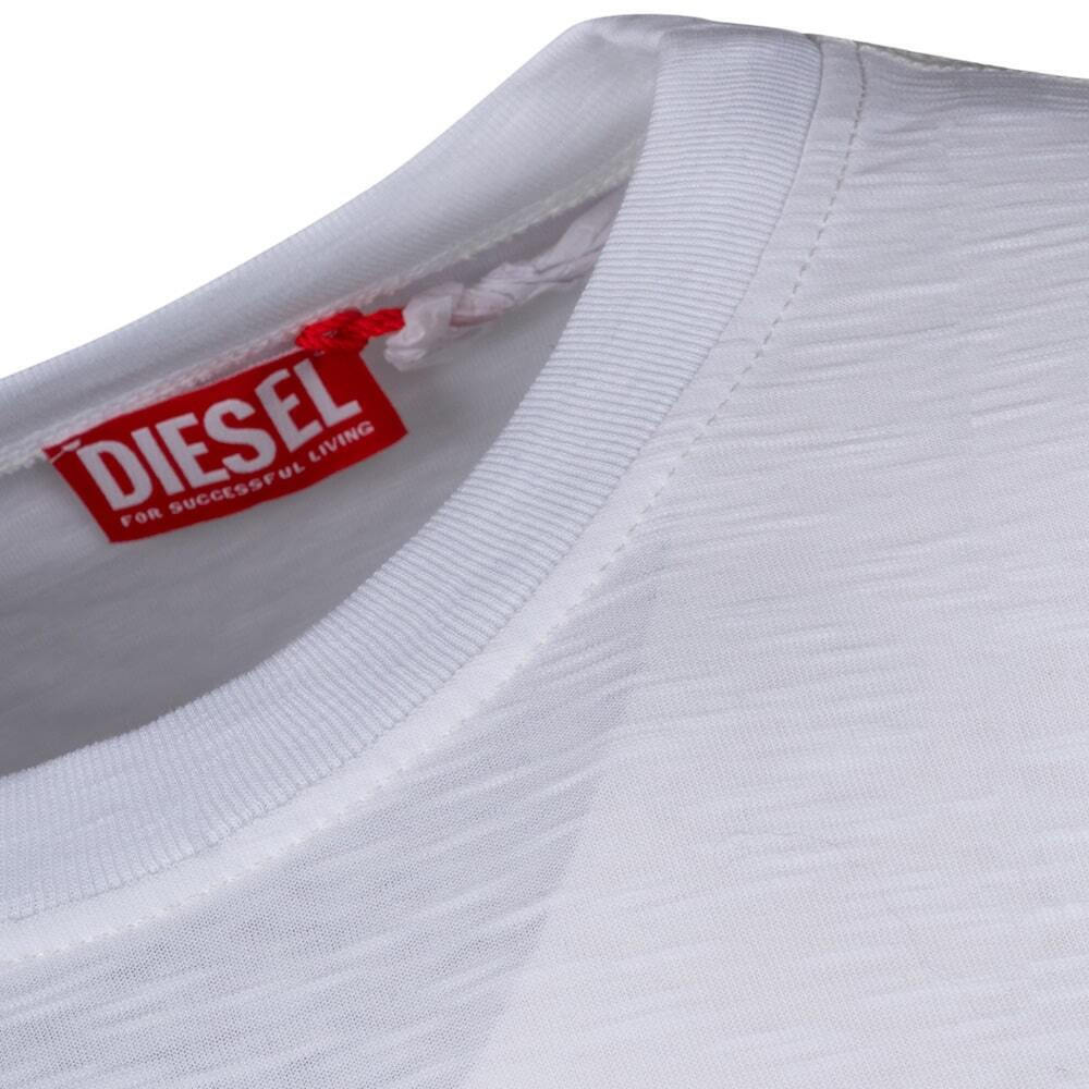 Tシャツ・カットソー DIESEL Men T-shirt White A164240QKAP 100 Diesel T-shirt White A16424-0QKAP-100 | Skroutz.mt