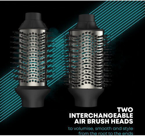 Revamp Progloss Volume & Ionic Ceramic Perie De Păr Electrică Cu Cap Rotativ 1000 Watt