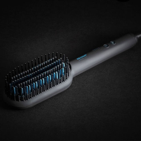 Revamp Progloss Ceramic Electric Brush for Straightening