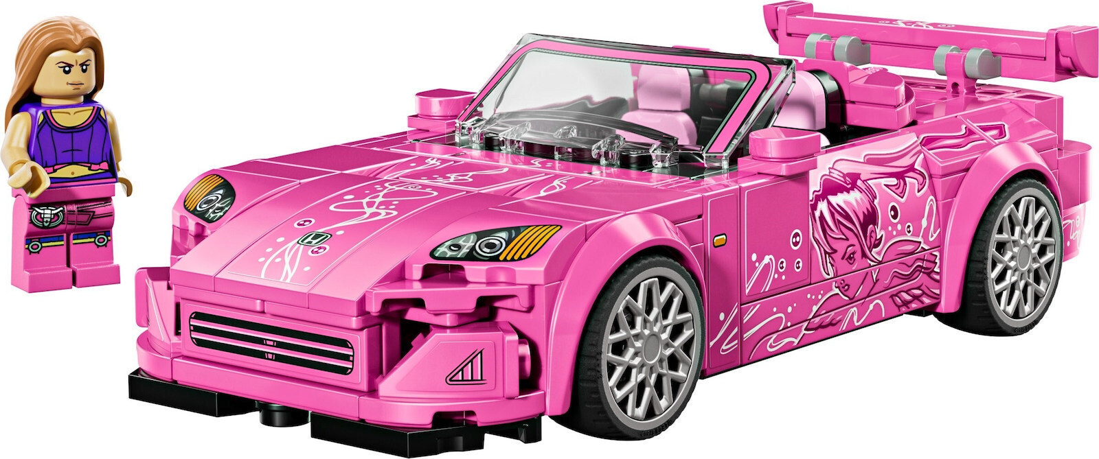 LEGO Speed Champions Fast 2 Furious Honda Pentru 9+ Ani 300 Bucăți