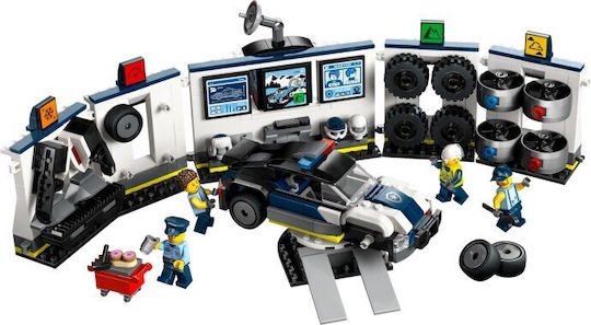 LEGO City Custom Polizei Auto Garage für 6+ Jahre 489Stücke