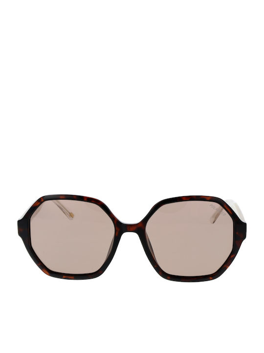 Skechers Women's Sunglasses with Brown Plastic Frame and Brown Polarized Lens SE6358 5752H