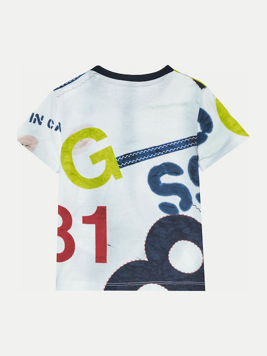 Kids' Set with Shorts Summer 2pcs White