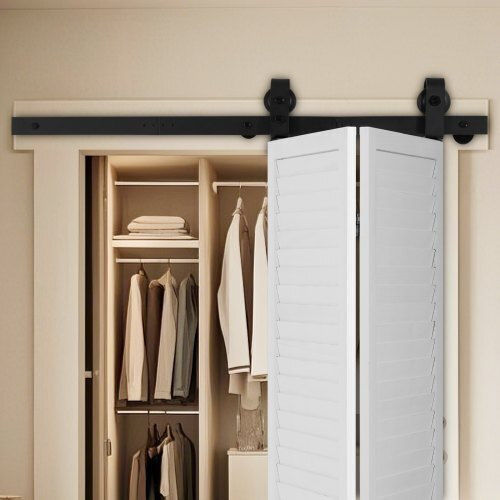 Vevor Sliding Door Mechanism 101.6cm Black