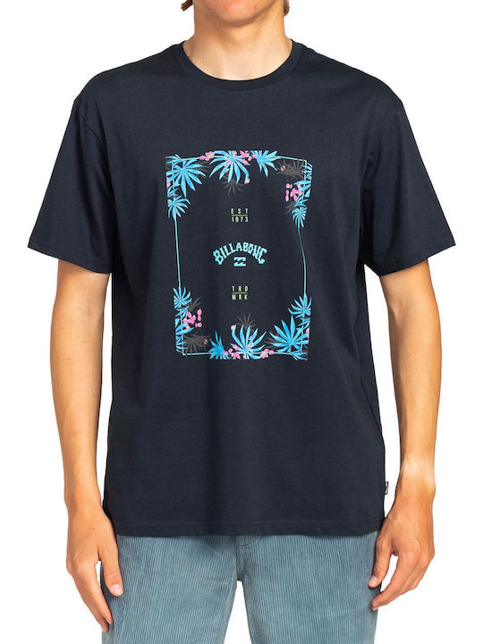 Tucked T-shirt Navy Blue