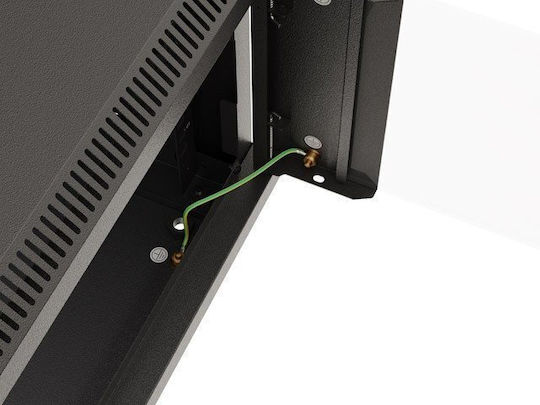 Lanberg Wandmontiert Rack-Schrank 9U Schwarz WF03-5309-10B