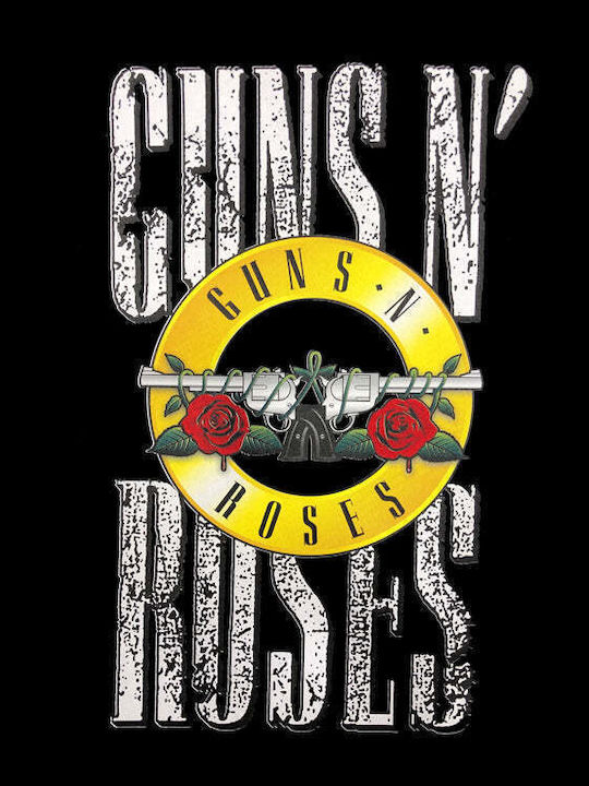 Guns N' Roses Унисекс T-shirt Черна Guns N' Roses Унисекс T-shirt Черна