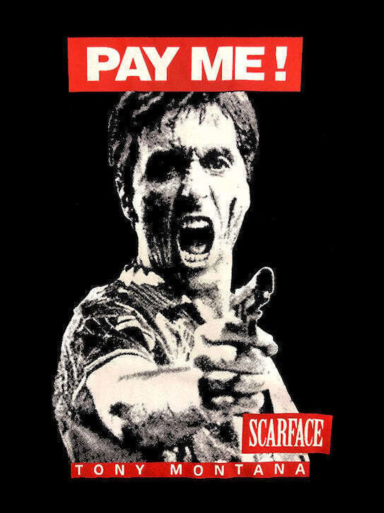 Scarface All Time Classic Unisex T-shirt Μαύρο