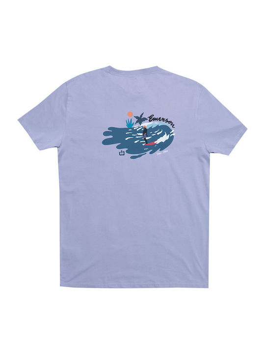 T-shirt Μωβ